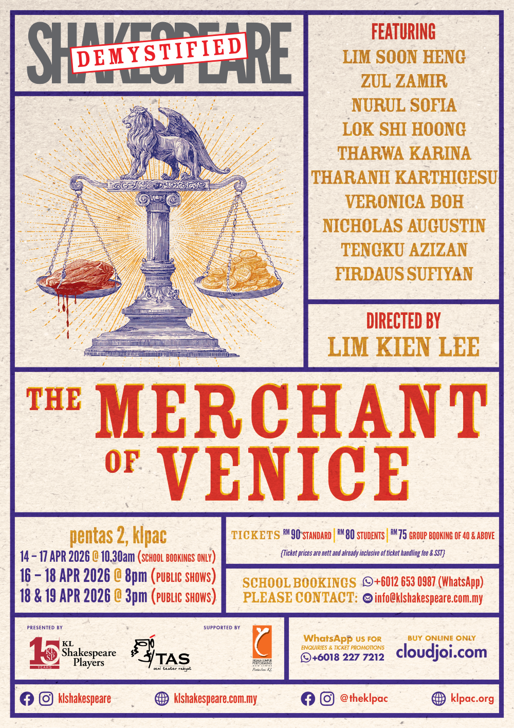 Shakespeare Demystified: THE MERCHANT OF VENICE - CloudJoi