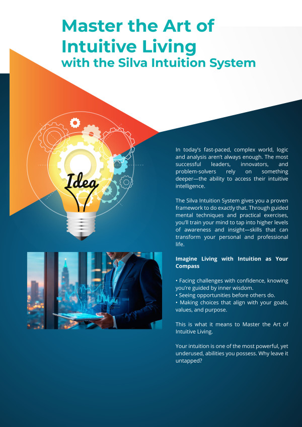 Master the Art of Intuitive Living with the Silva Intuition System ...