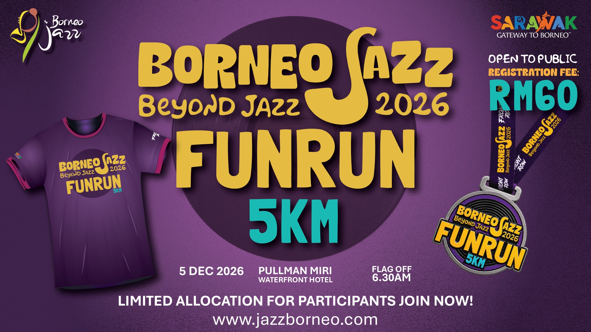 Borneo Jazz Fun Run 2026