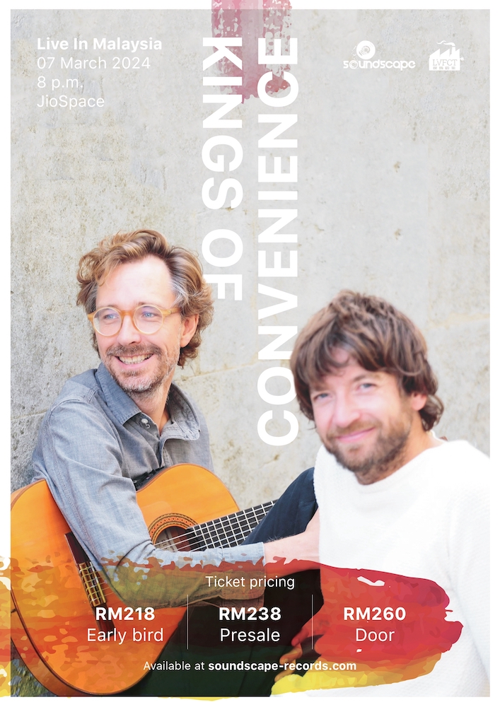 Kings of Convenience – Live in Malaysia 2024 - CloudJoi