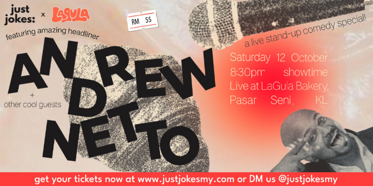 just jokes: x LAGULA bakery presents AMAZING HEADLINER ANDREW NETTO ...