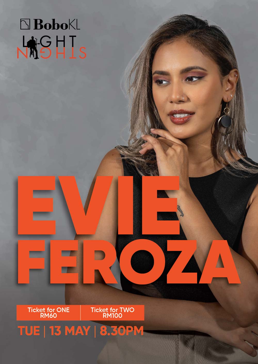 EVIE FEROZA: Light Nights @BoboKL - CloudJoi