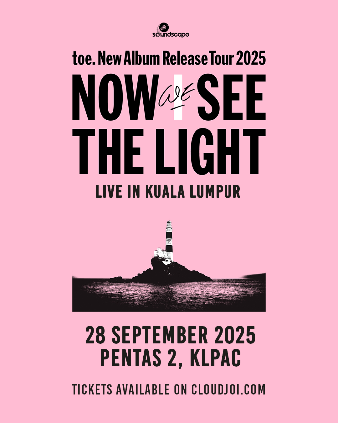 toe “Now We See The Light” Album Release Tour - CloudJoi